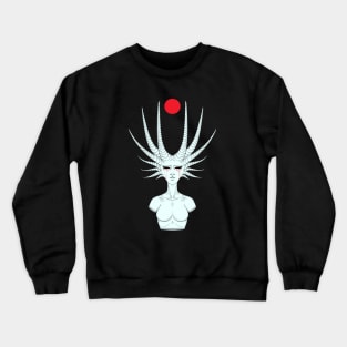 The Statue of the Desert and Sorrow Crewneck Sweatshirt